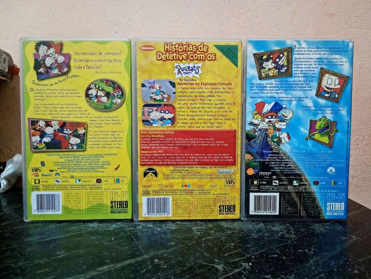 LOTE VHS RUGRATS OS ANJINHOS (IMPECÁVEIS)  - Foto 4