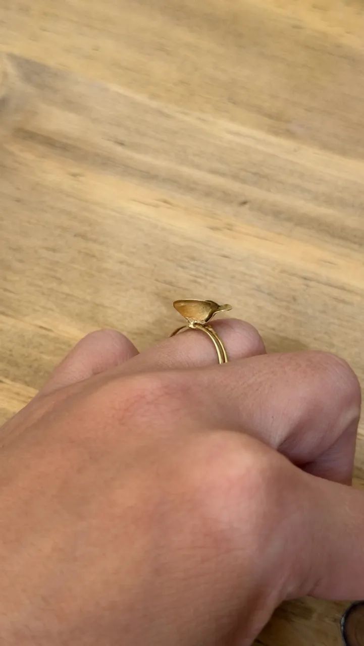 Anel ouro 18K - Foto 2