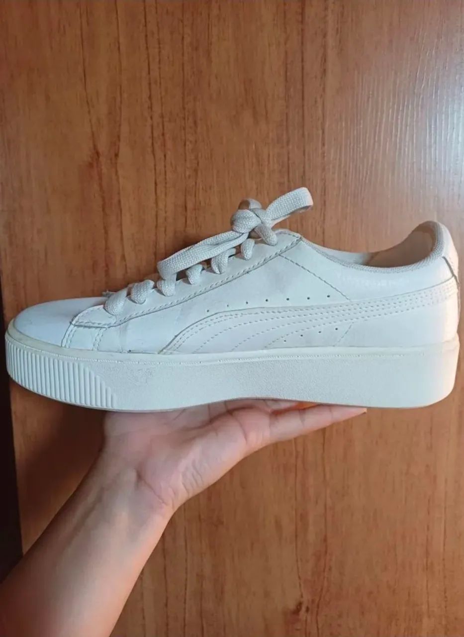Tênis Puma Branco N°37 - Foto 5
