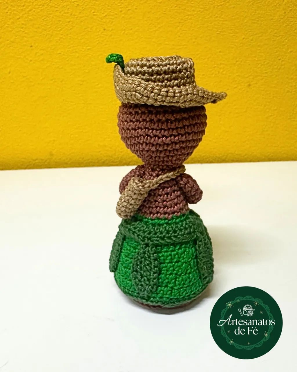 Amigurumi Crochê Oxóssi - Orixás Umbanda - Foto 3