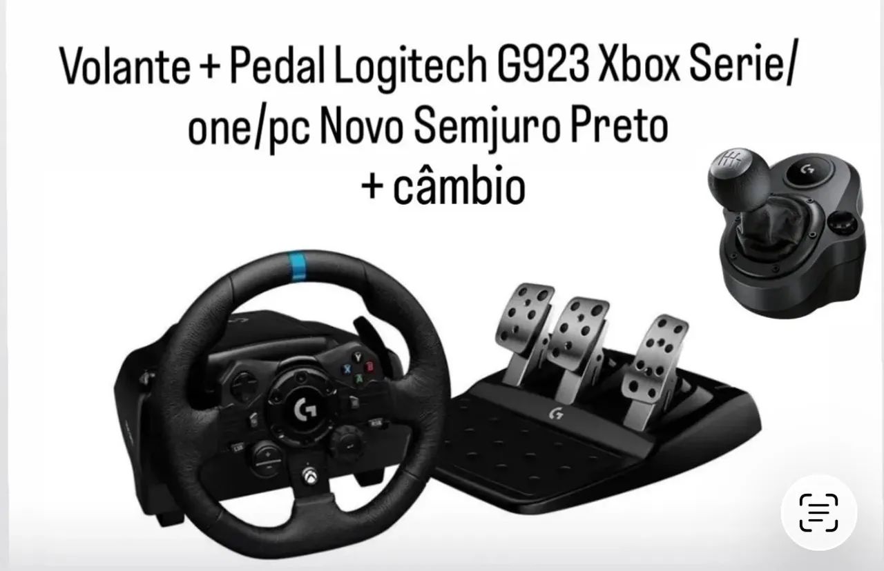 Volante Gamer Logitech G923 - Foto 3