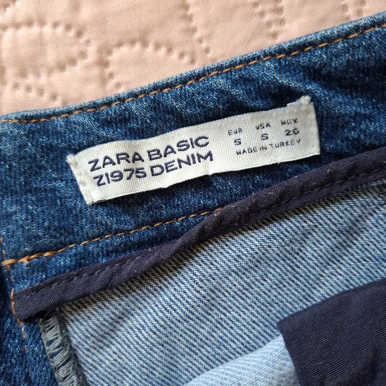 saia jeans zara P - Foto 2