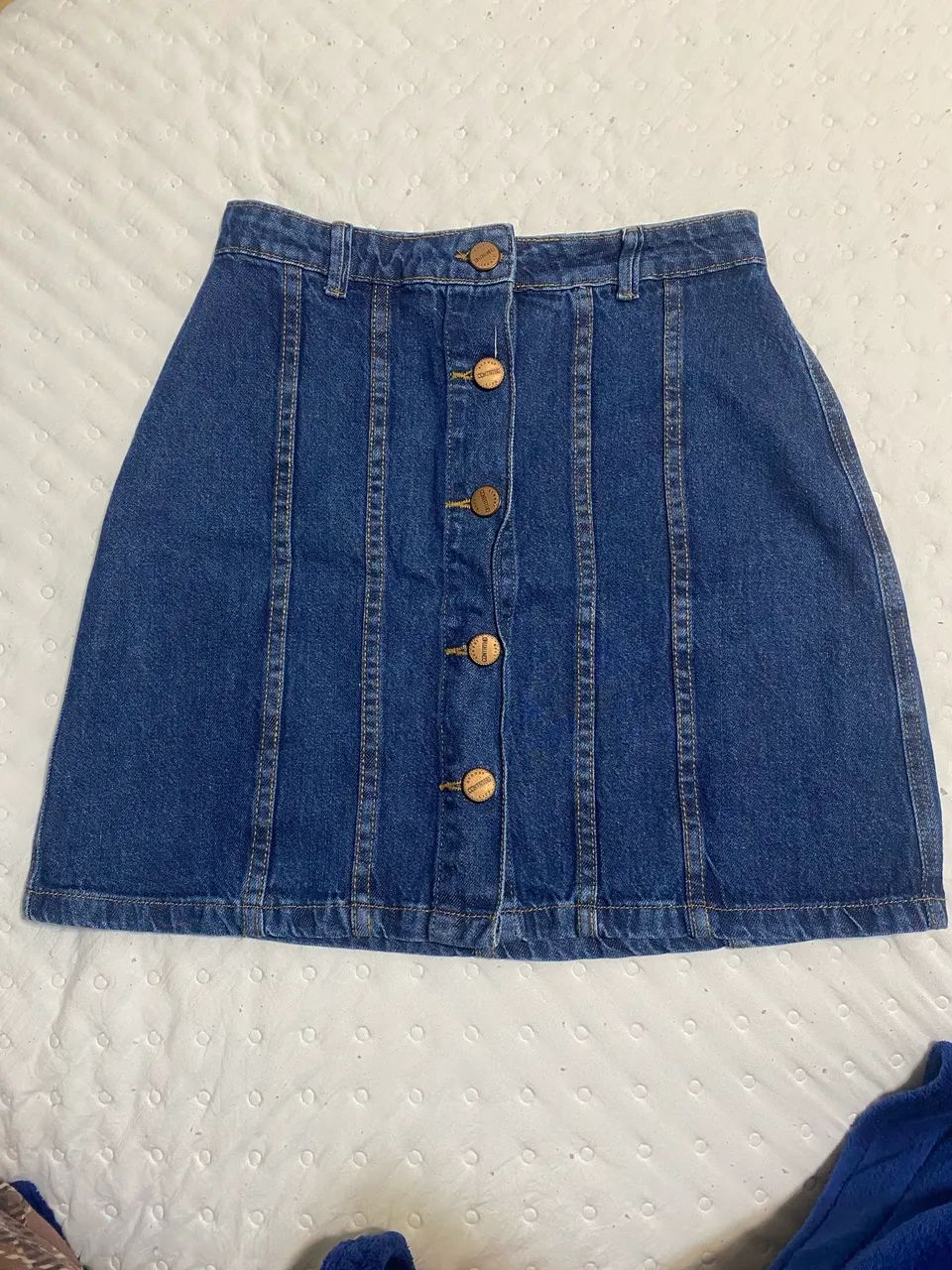 Saia jeans 