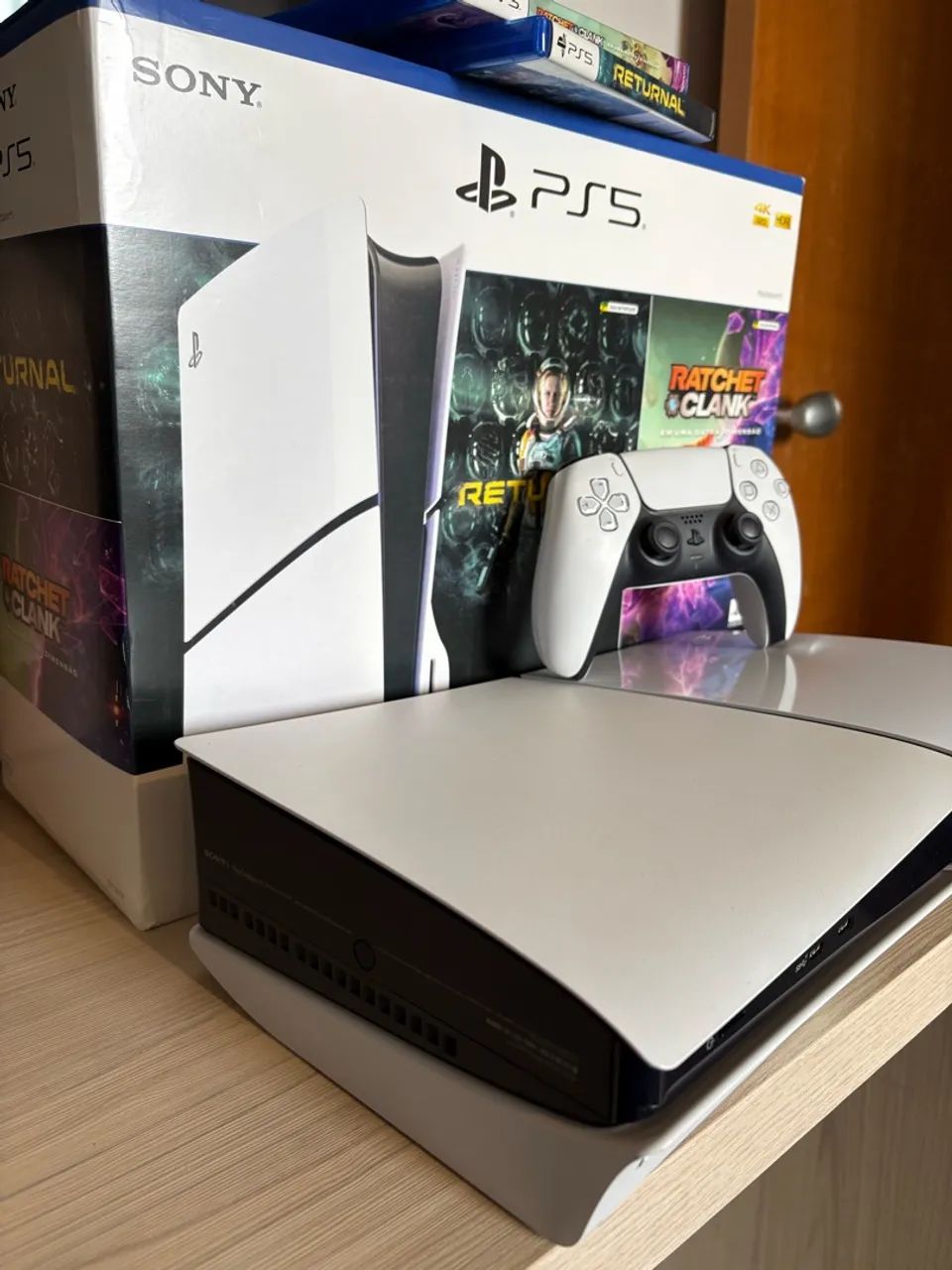 PS5 SLIM DISCO 1TB - perfeito  - Foto 3
