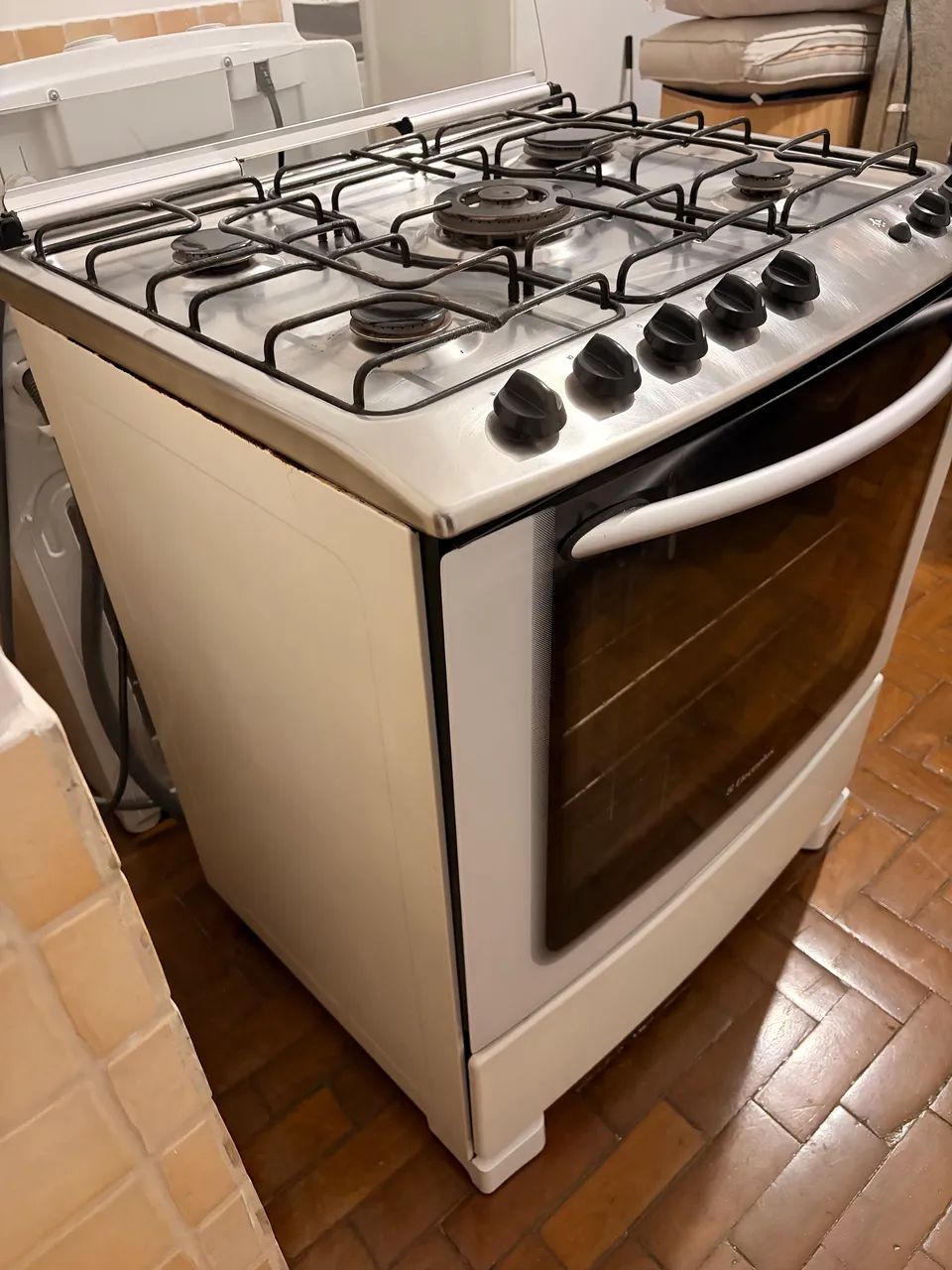 Fogão 5 bocas branco Eletrolux 