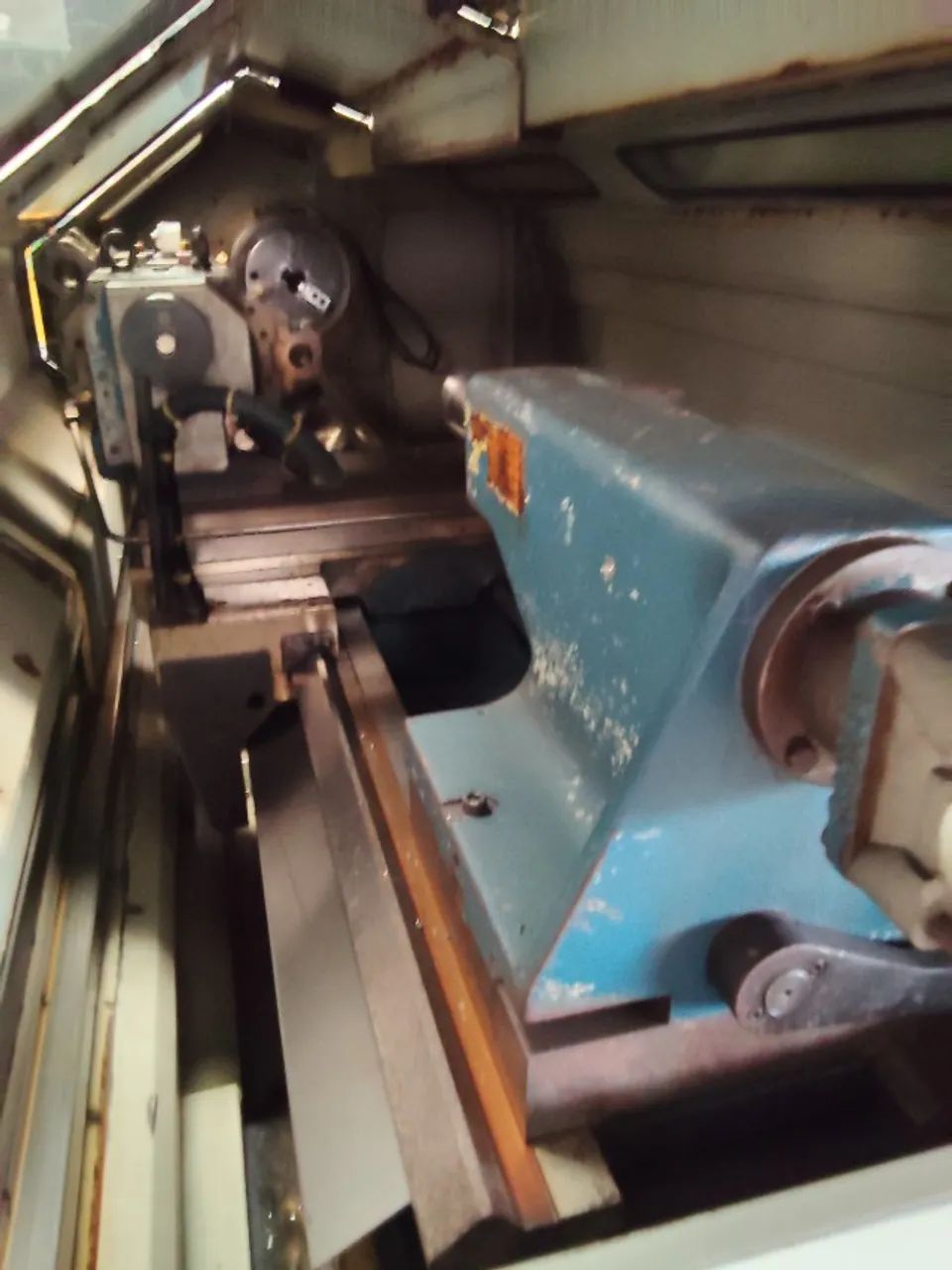 Torno Mecânico CNC  Romi Multiplic 35D  520X2000mm Comando Fanuc Ano 2008 - Foto 4