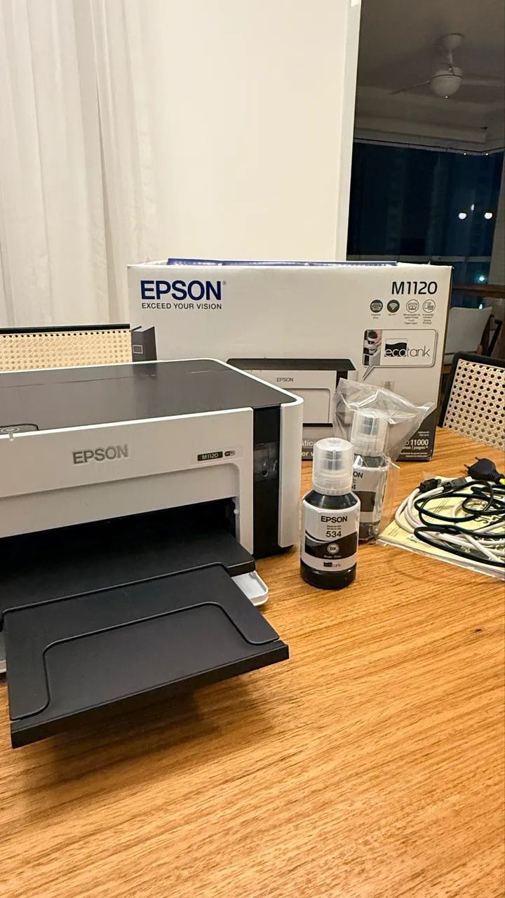 Impressora Epson EcoTank M1120 Wireless - Monocromática