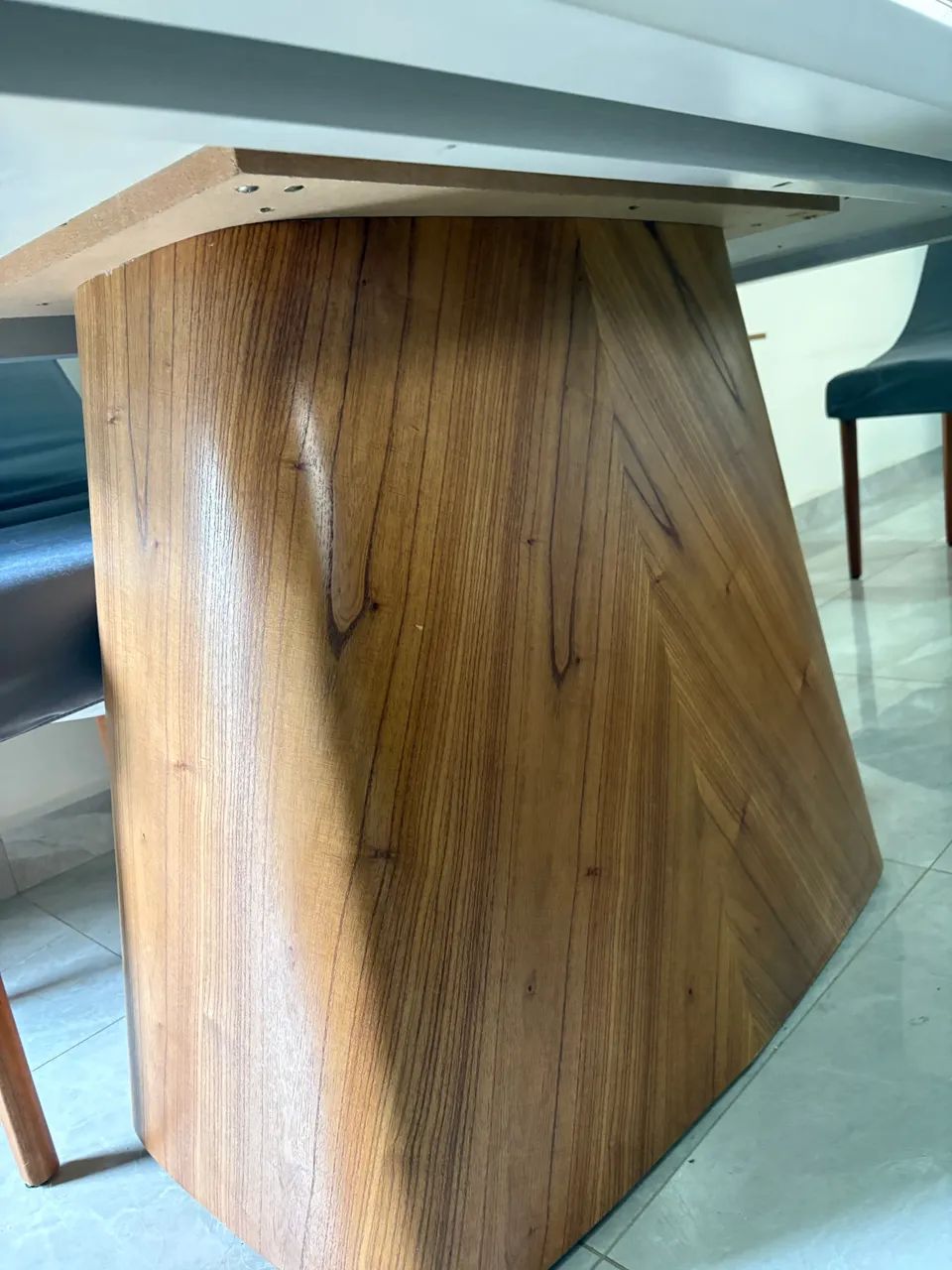 Mesa de jantar alto padrão com 1,80 m - Foto 3