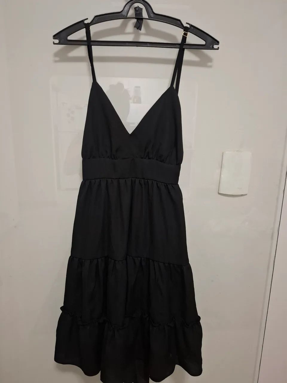 Vestido curto tecido duna - Foto 3