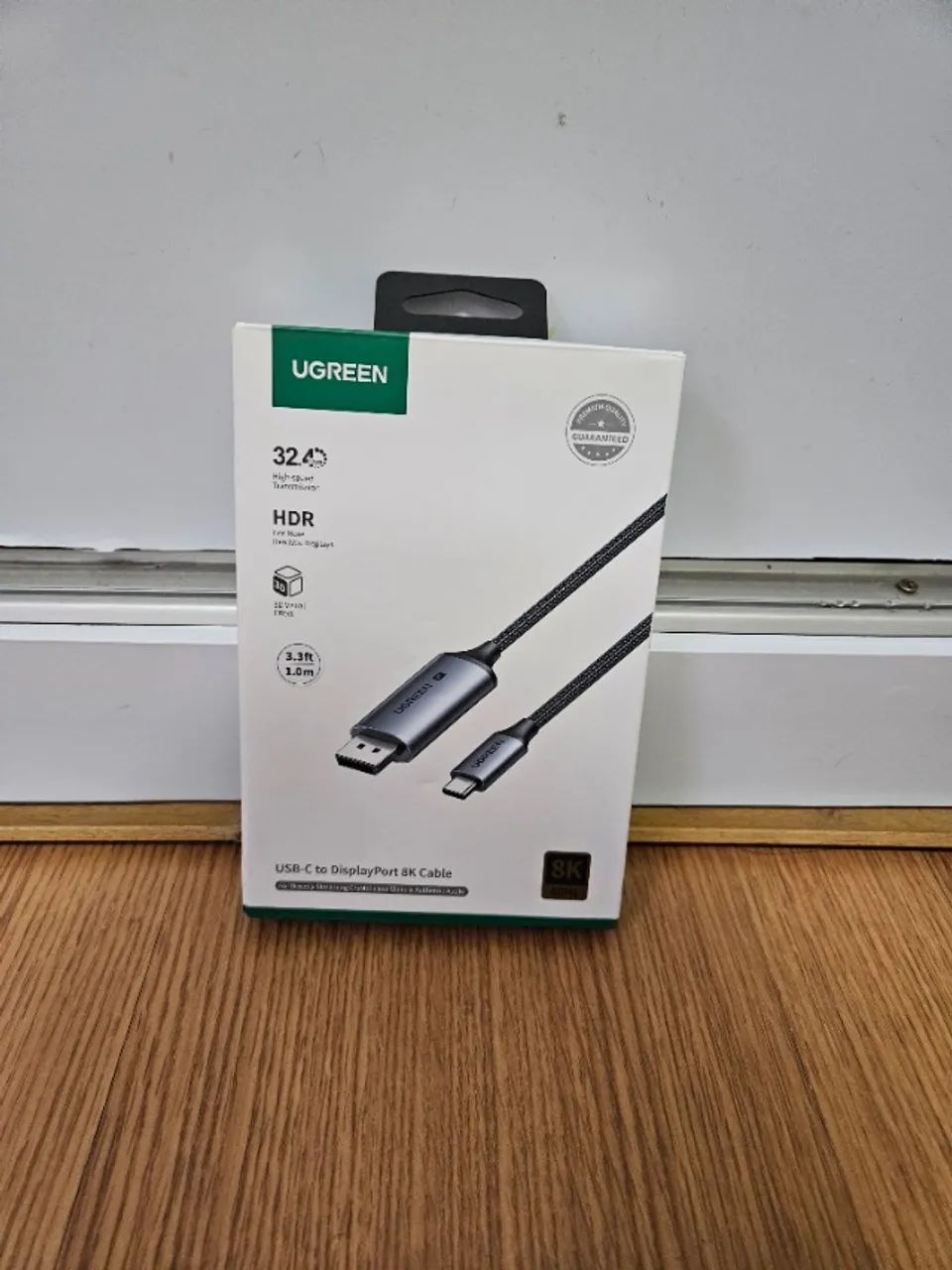 Cabo USB-C UGREEN para DisplayPort 8K@60Hz 1M