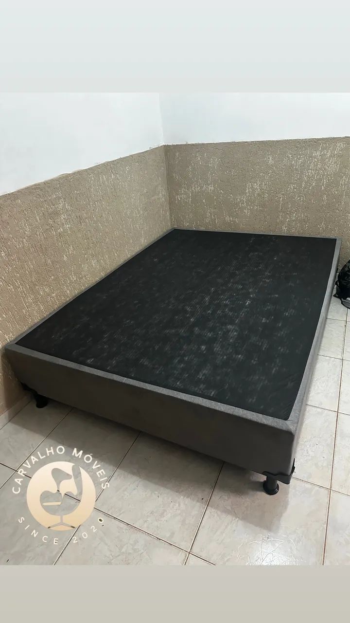 Base Cama Casal - Carvalho Móveis  - Foto 2