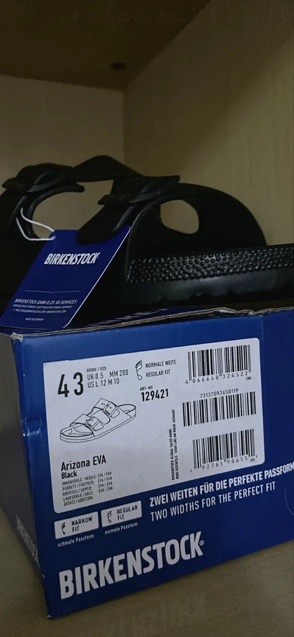 Birkenstock EVA Preta 41 - Foto 2