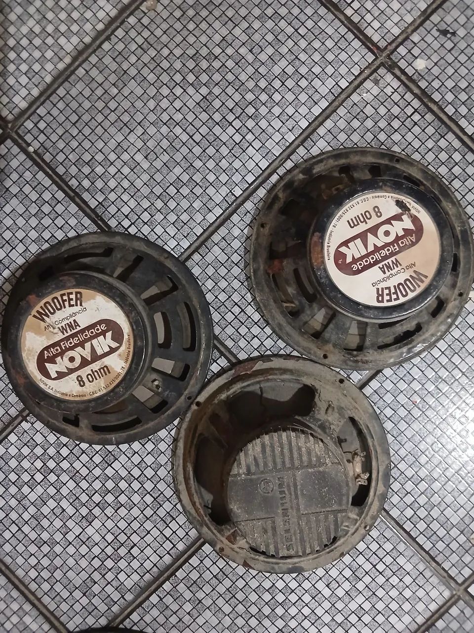 Auto falantes de 8"