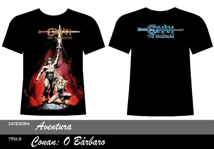 Camisa CONAN: O BÁRBARO