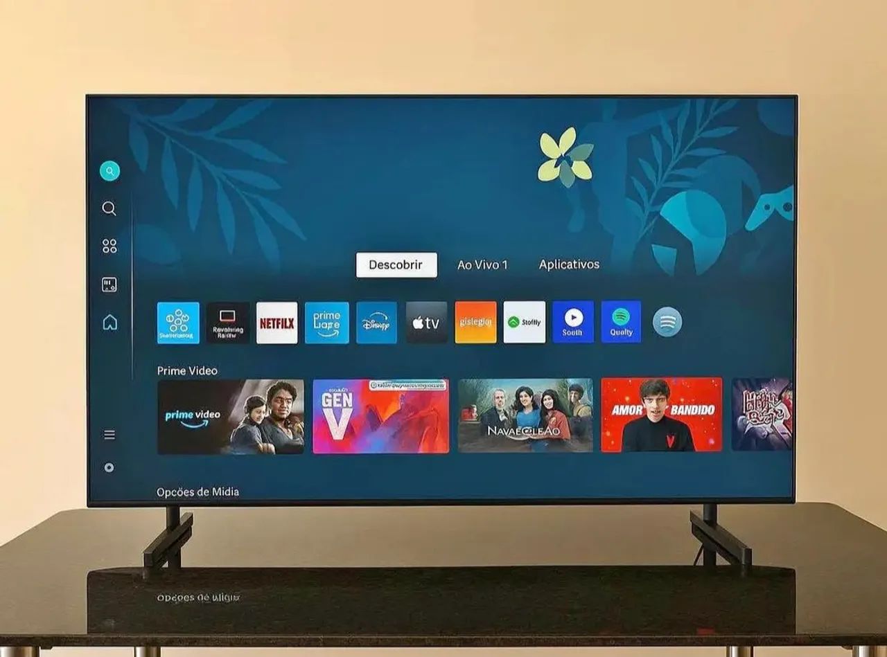 Vendo tv smart 43 polegadas impecável Samsung 4k.. Xbox.. Bluetooth comando de voz - Foto 2