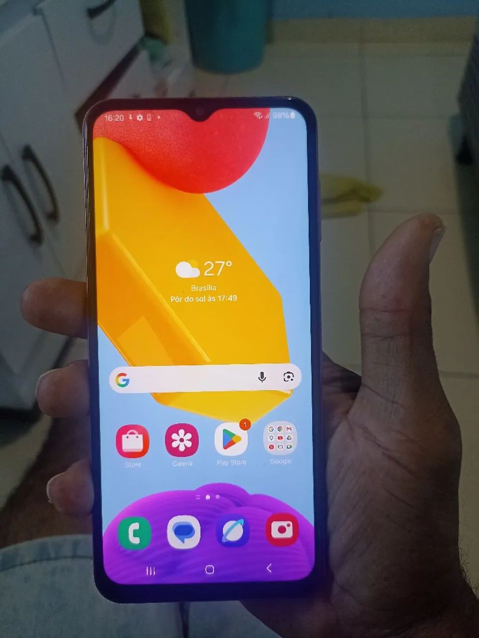 Samsung M13 funcionando perfeitamente (128GB)