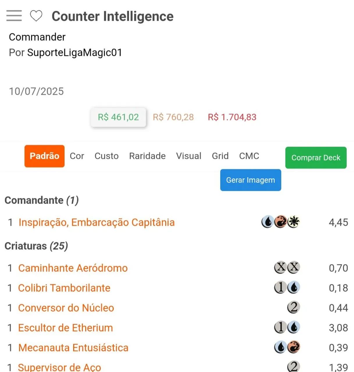 Deck commander counter intelligence precon - Foto 2