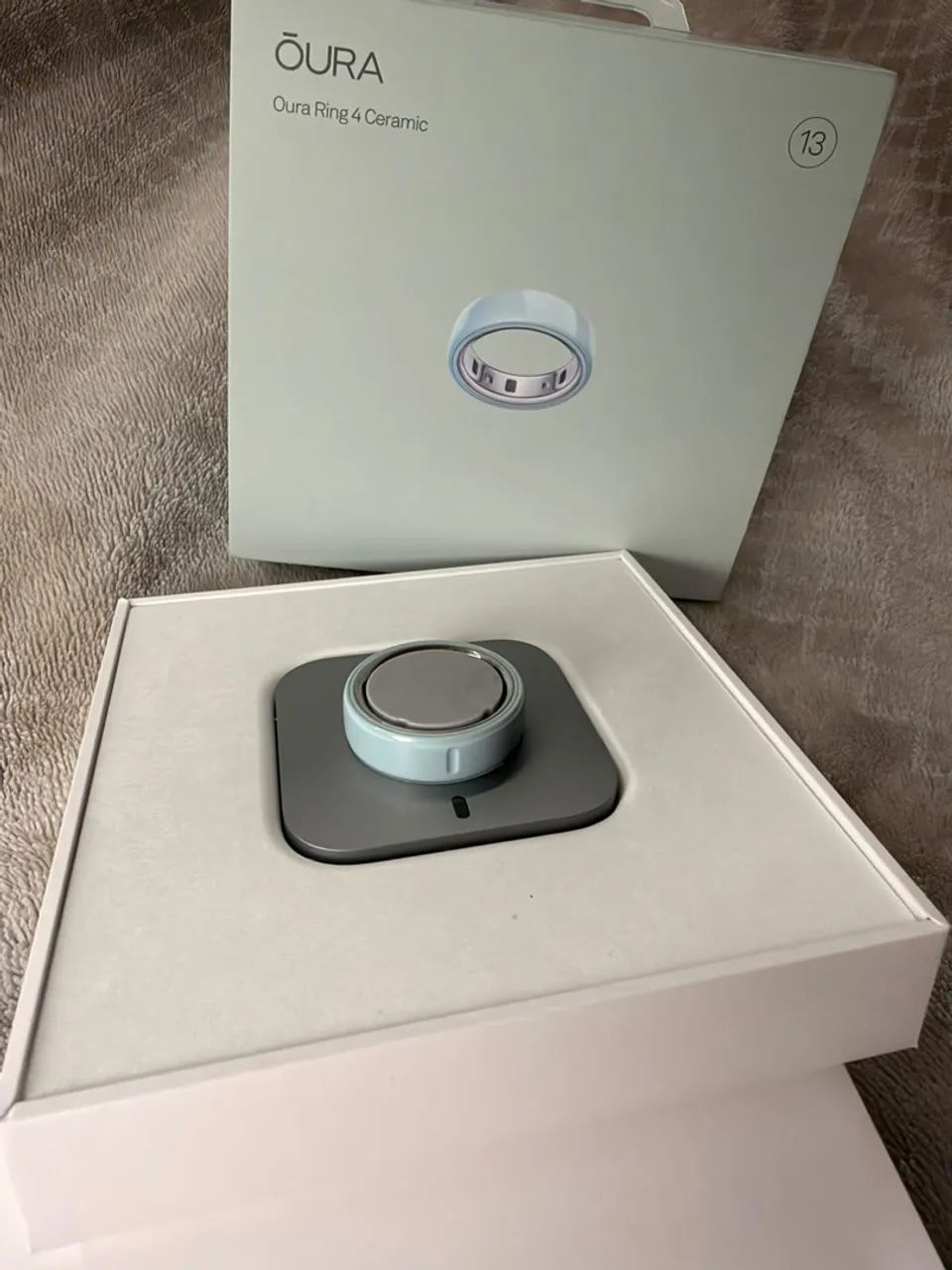 Oura Ring 4 - Ceramic - Tam 13