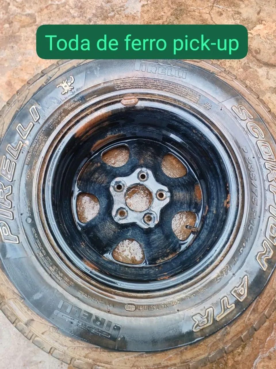 Roda de ferro S10 