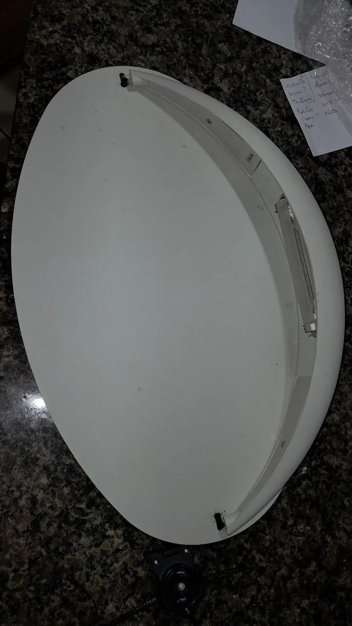LUMINÁRIA / LUSTRE DE TETO EM FERRO 110V - Foto 2