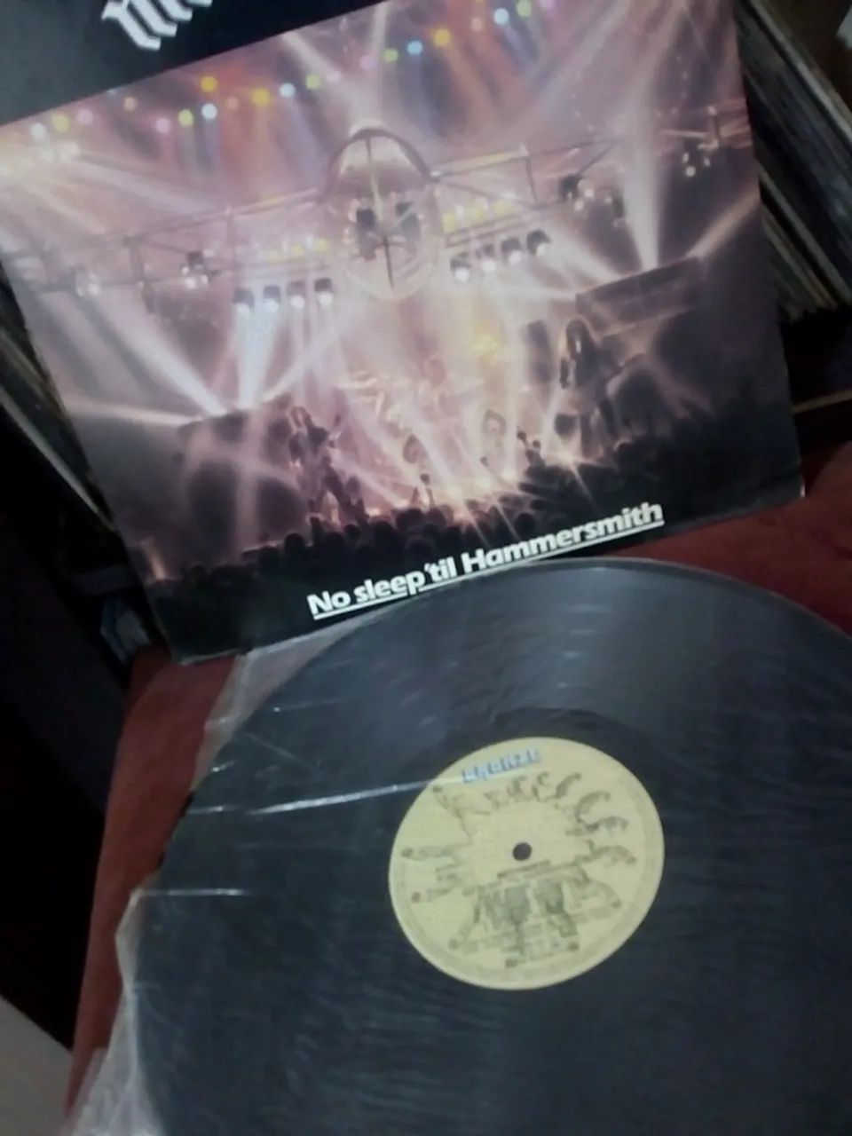 LP Motorhead No Sleep til Hammersmith disco de vinil - Foto 5