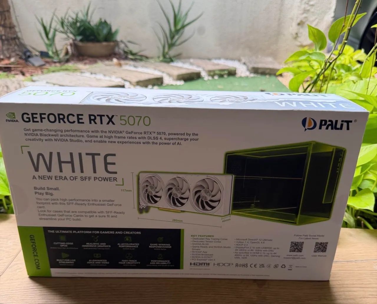 Rtx 5070 palit branca - Foto 2