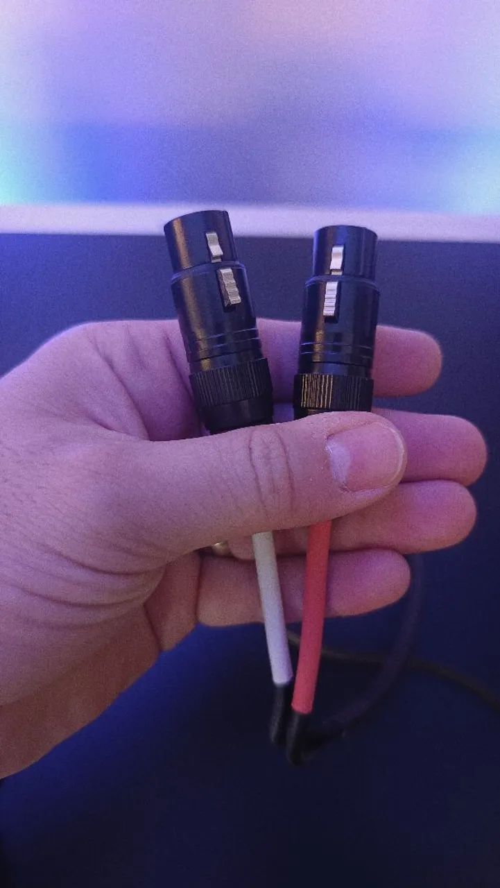 Cabo de Áudio Estéreo XLR Duplo Philips 2x0.50mm² - 1 MT - Foto 3