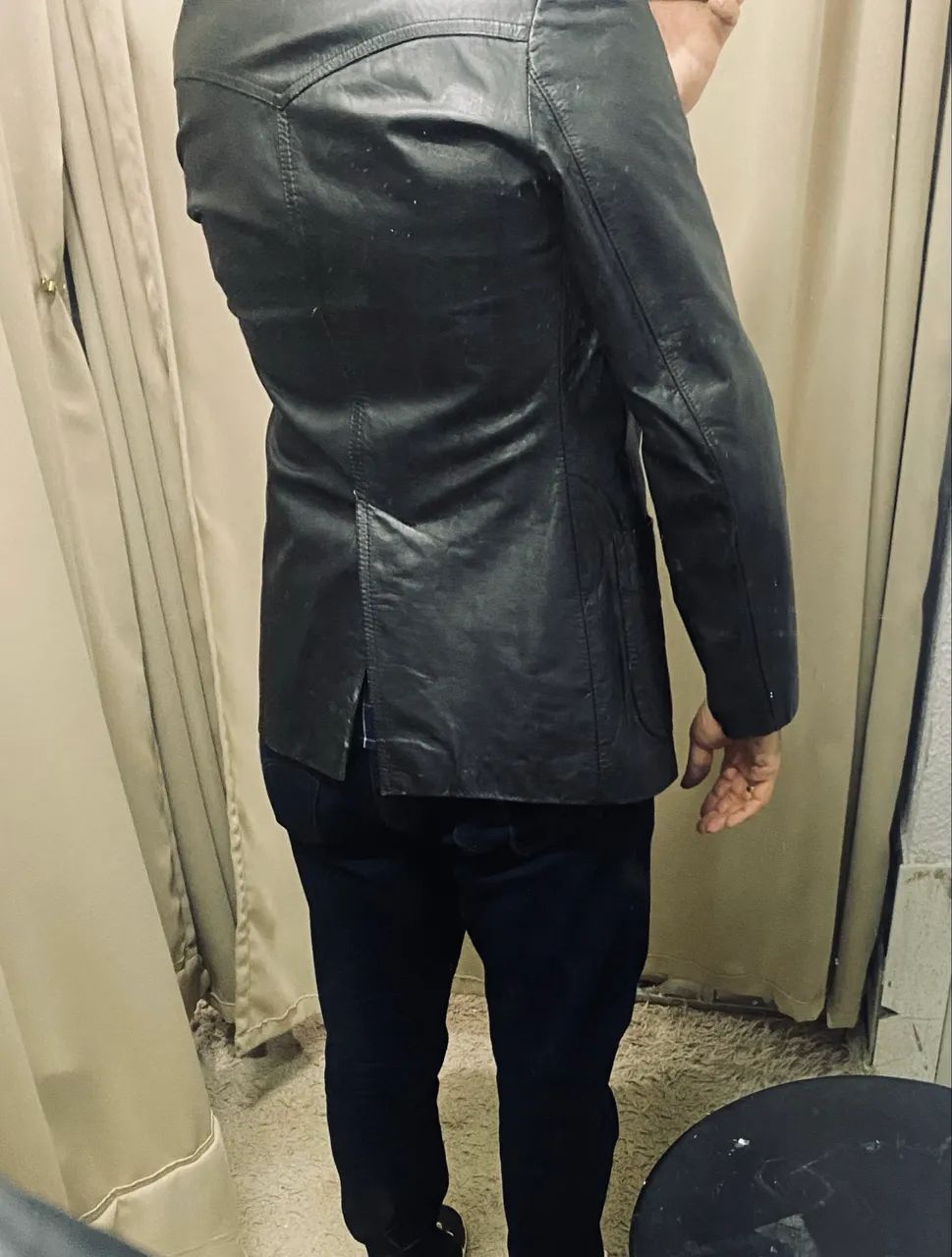 Blaser em Couro Legítimo Preto - Tam 48 - Foto 4