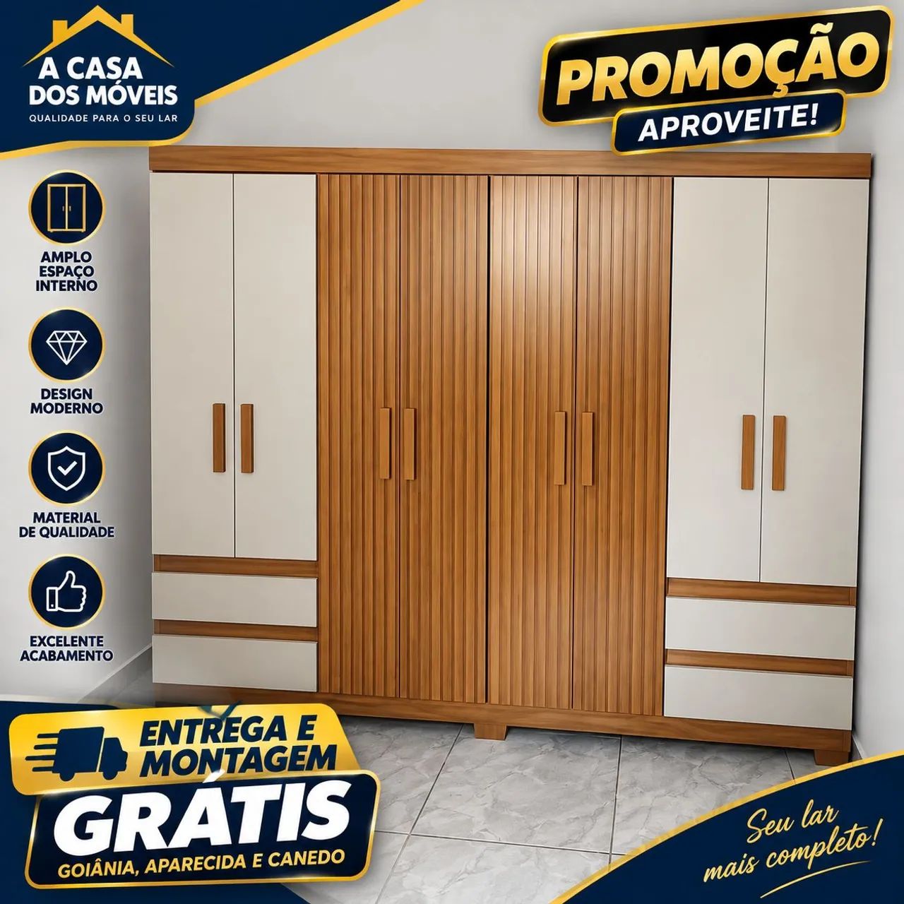 Guarda roupa Gramado 