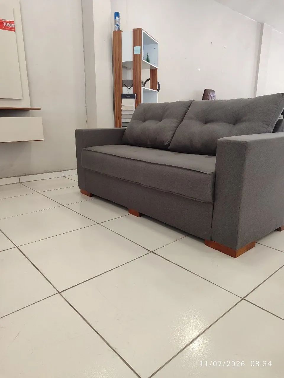 Sofá Veneza ideal pra apartamento 3  lugares - Foto 3