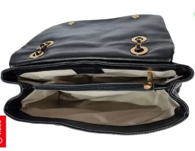 Bolsa couro legítimo  - Foto 4