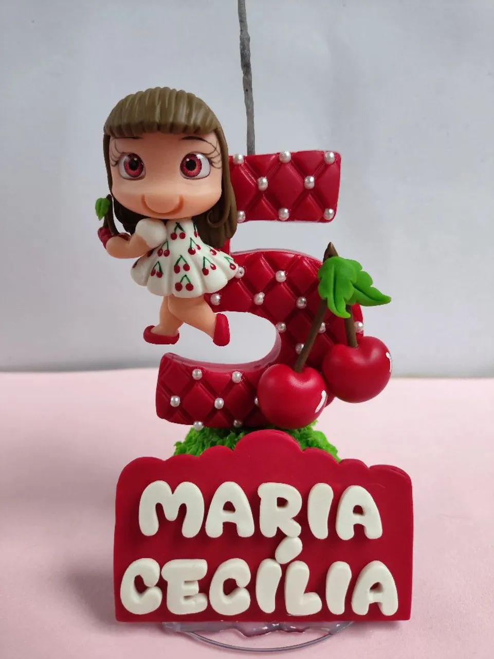 Velas em Biscuit 