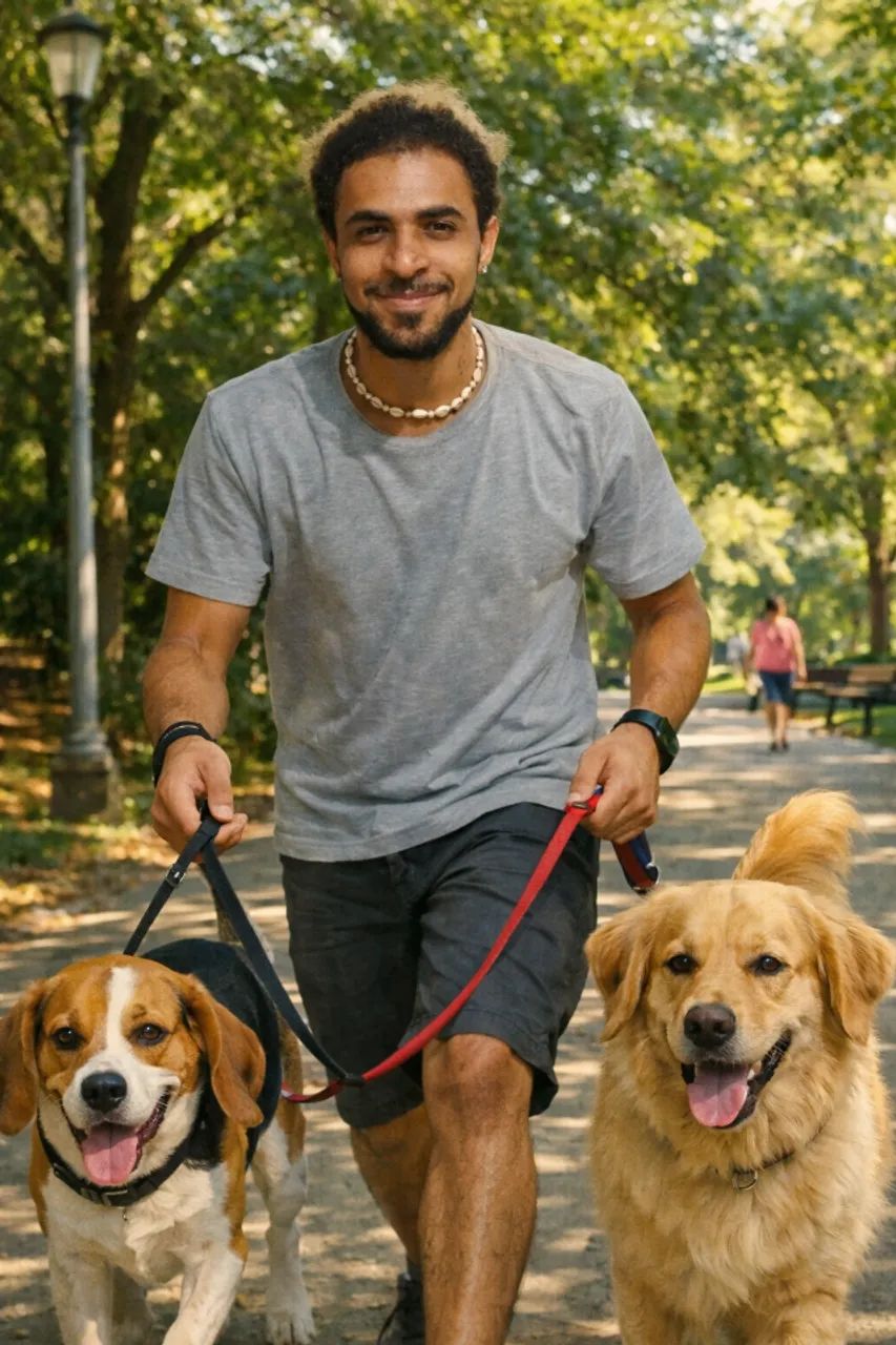 Passeio com cachorros 