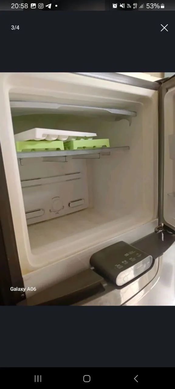 Geladeira consul duplex de inox, parcelo. - Foto 4