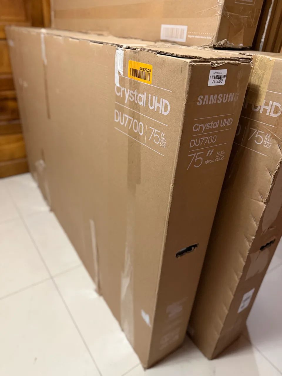 TVs smart 75 polegadas Samsung na caixa modelo novo com x Box integrado  - Foto 4
