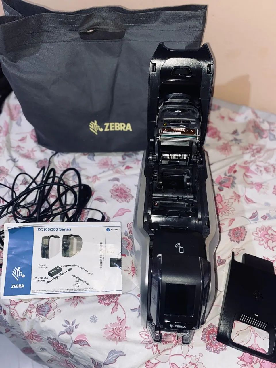 ? IMPRESSORA ZEBRA ZC100/ZC300 - COMPLETA! - Foto 3