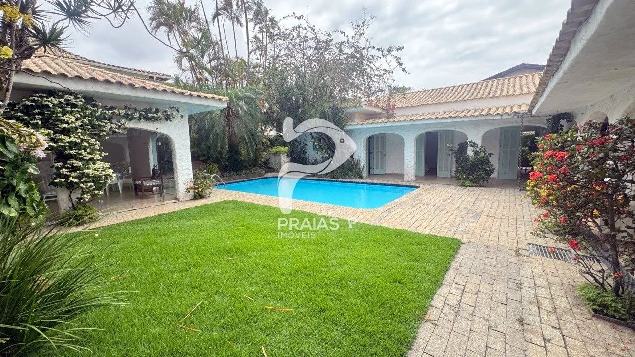 Casa térrea com piscina, 5 dormitórios, Enseada, Guarujá - Foto 4