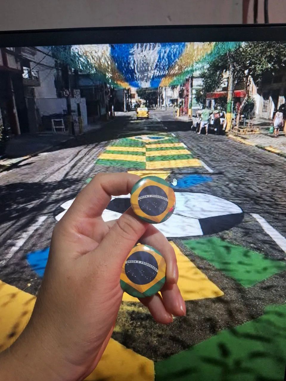 Botton Personalizado 3,2 cm - Qualidade Premium - Sua arte exclusiva!  - Foto 2
