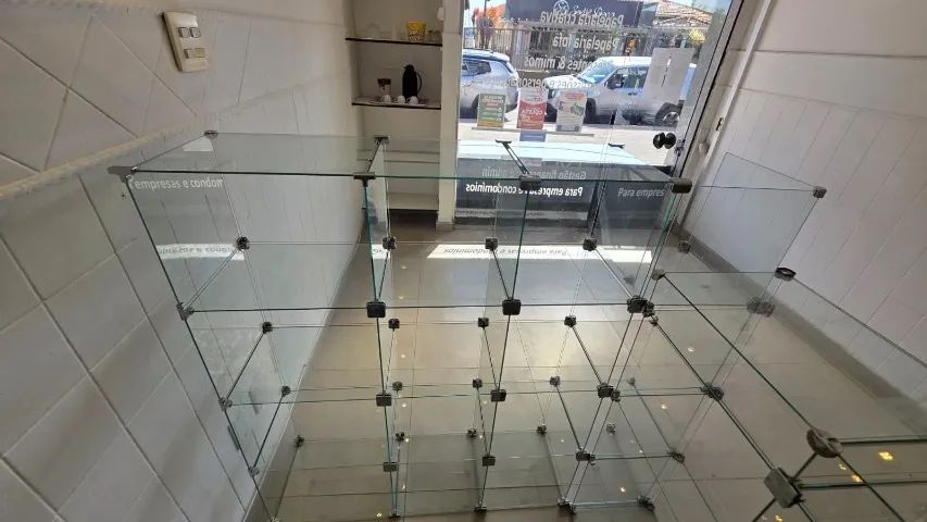 3 Módulos Expositores para Loja em Vidro e Aramado - Foto 5