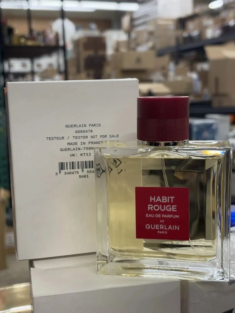 Guerlain Habit Rouge Eau de Parfum 100ml Tester - Foto 2