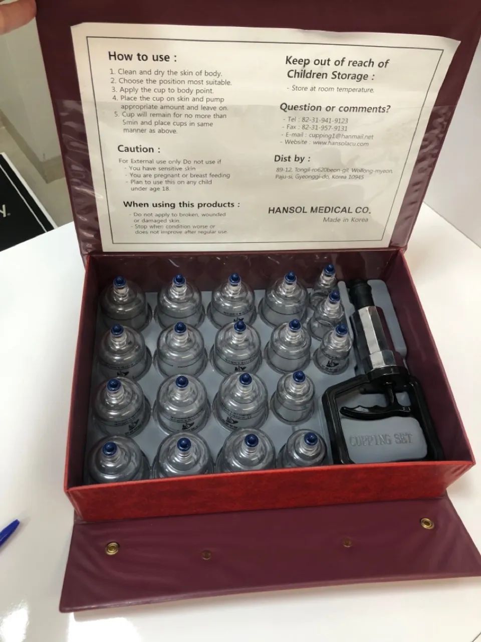 Kit Ventosas com Bomba Ventosa Terapia Massoterapia Massagem  - Foto 2