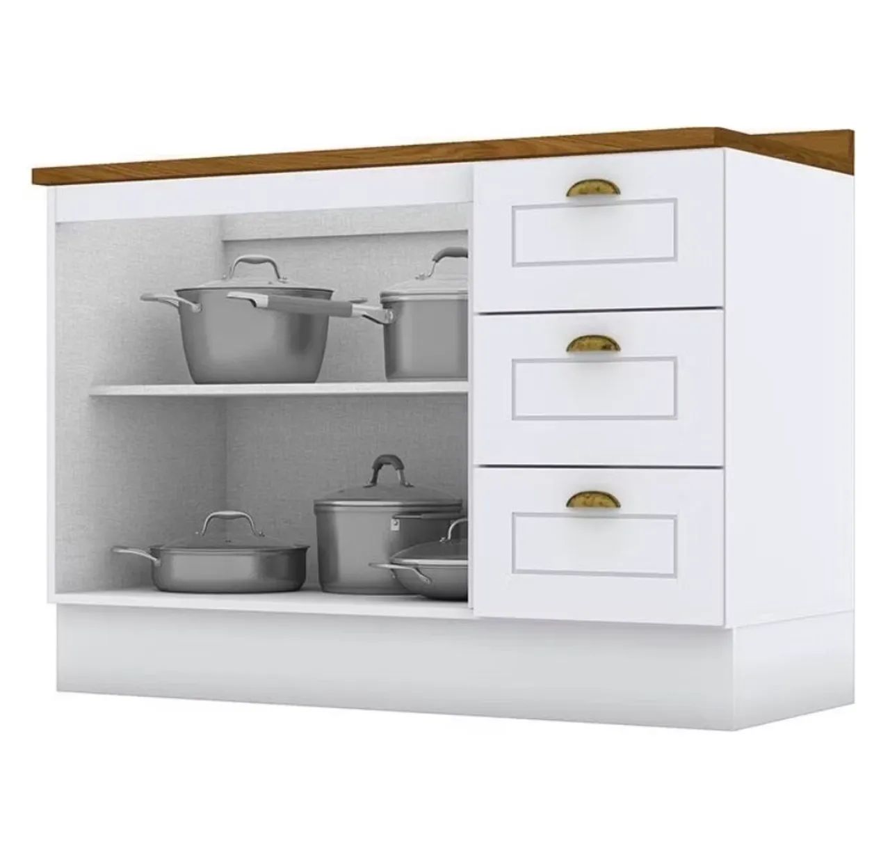 Balcão americano 100% MDF 