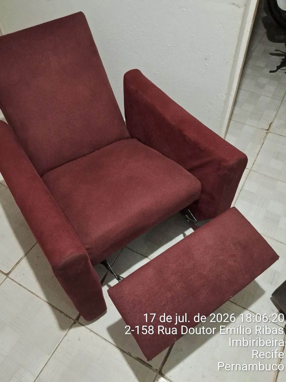 VENDE-SE Uma POLTRONA Do PAPAI; Semi Nova . - Foto 3