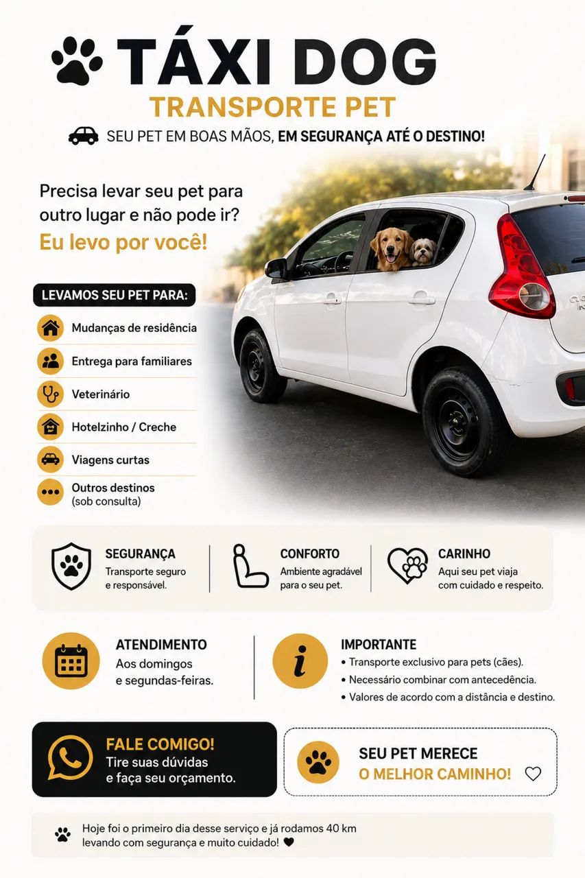 ? Táxi Dog | Transporte de Cães e Gatos ? - Foto 2