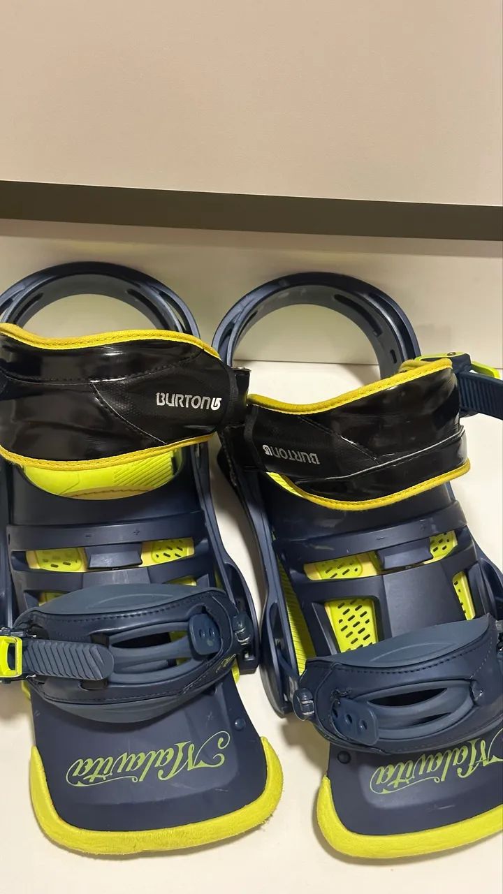 fixação de snowboard Burton Malavita ORIGINAL - Foto 4