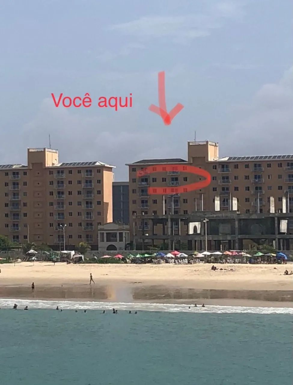 Foto do anúncio de Apartamento flat, de frente para o mar, mobiliado, na Praia de Iracema (por temporada) em Praia de Iracema, Fortaleza