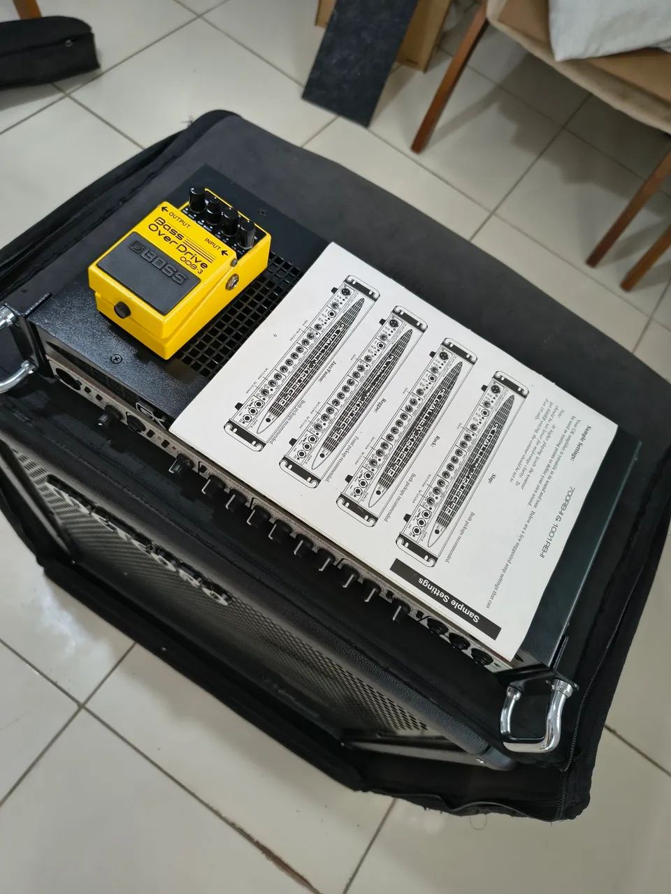 Cabeçote de baixo profissional GK 700 - Foto 5