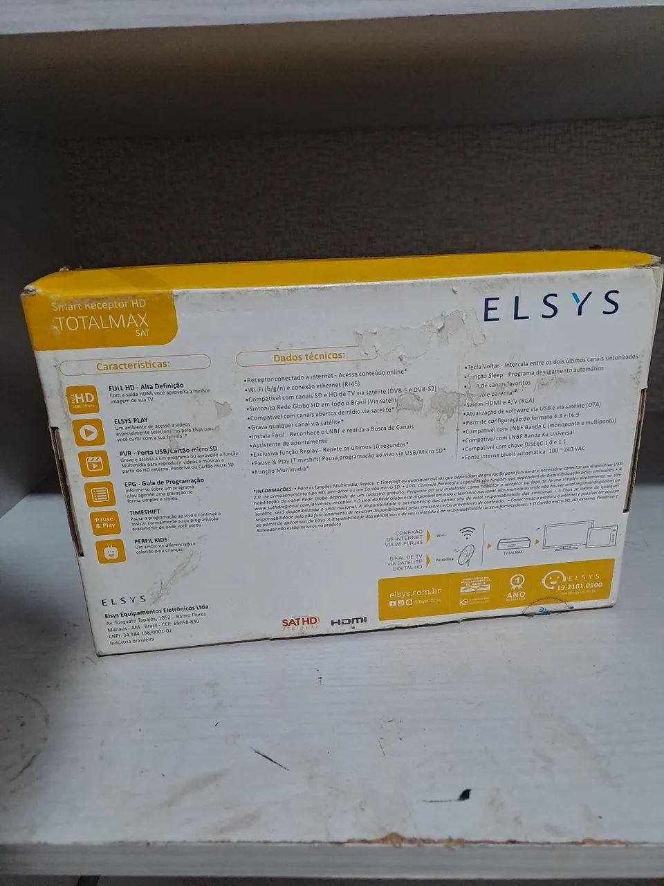 Receptor Digital Elsys TotalMax SAT  - Foto 2