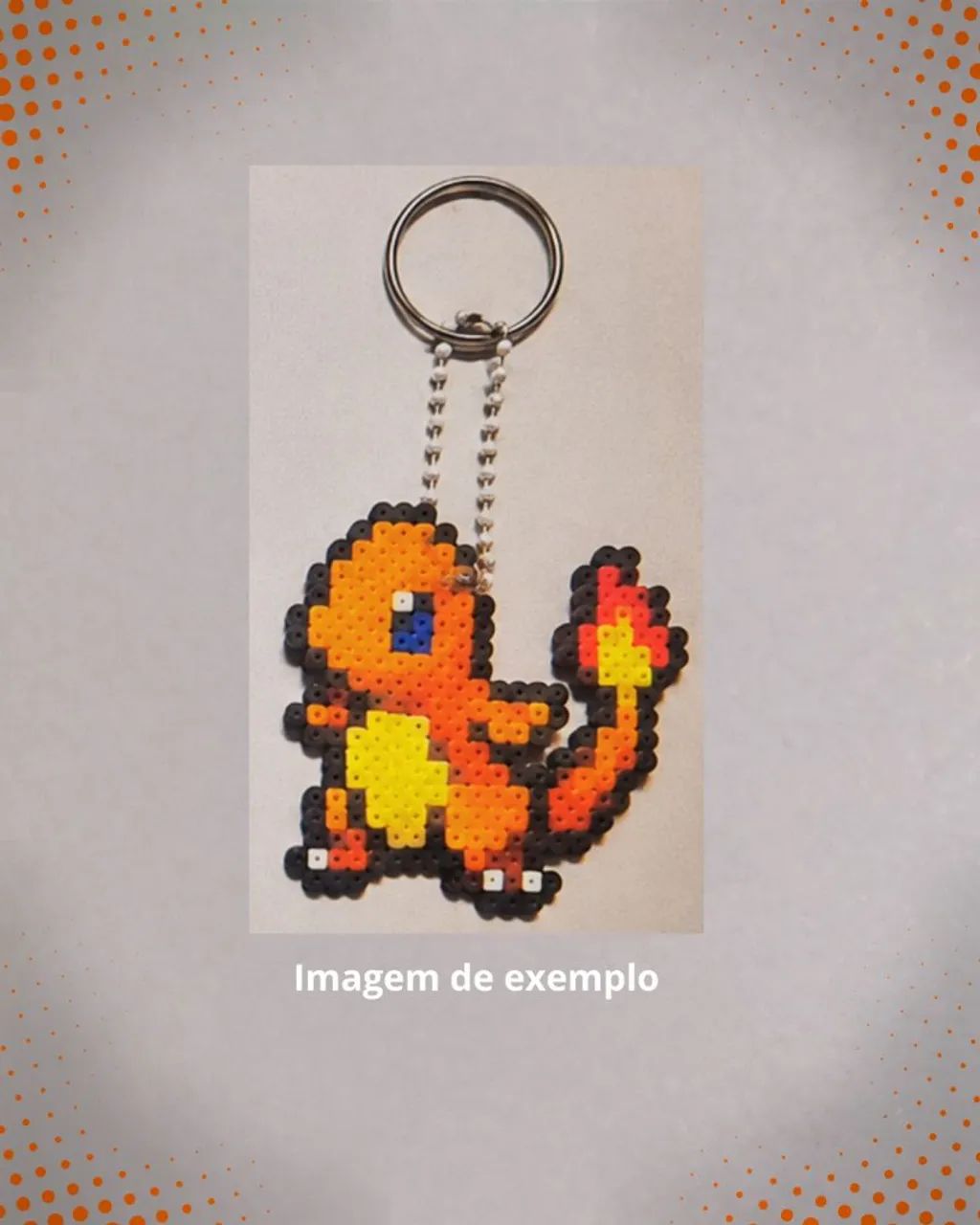 Chaveiros pokemon simples - Foto 3