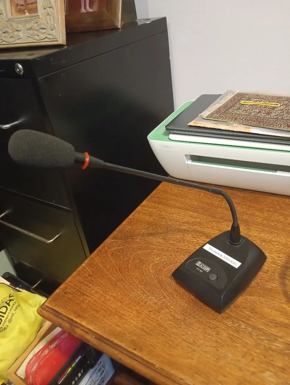 Microfone de Mesa Talkback CSR MT-43 Gooseneck - Foto 2